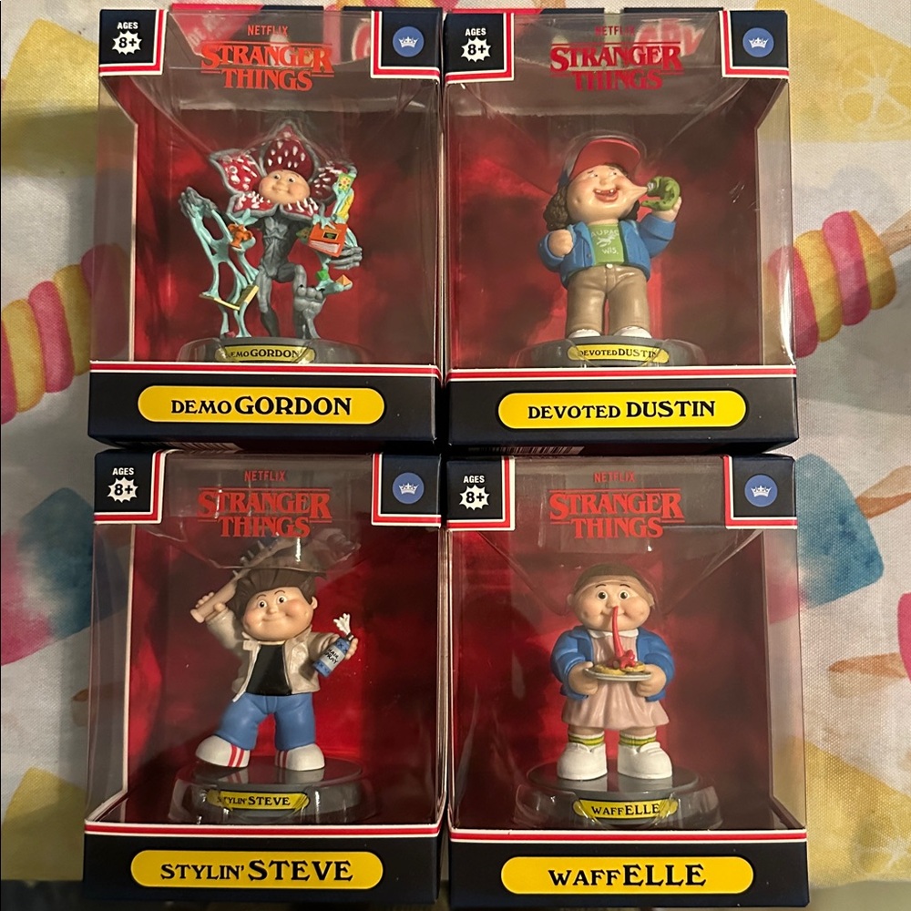 Garbage Pail Kids Netflix Stranger Things Full Collection